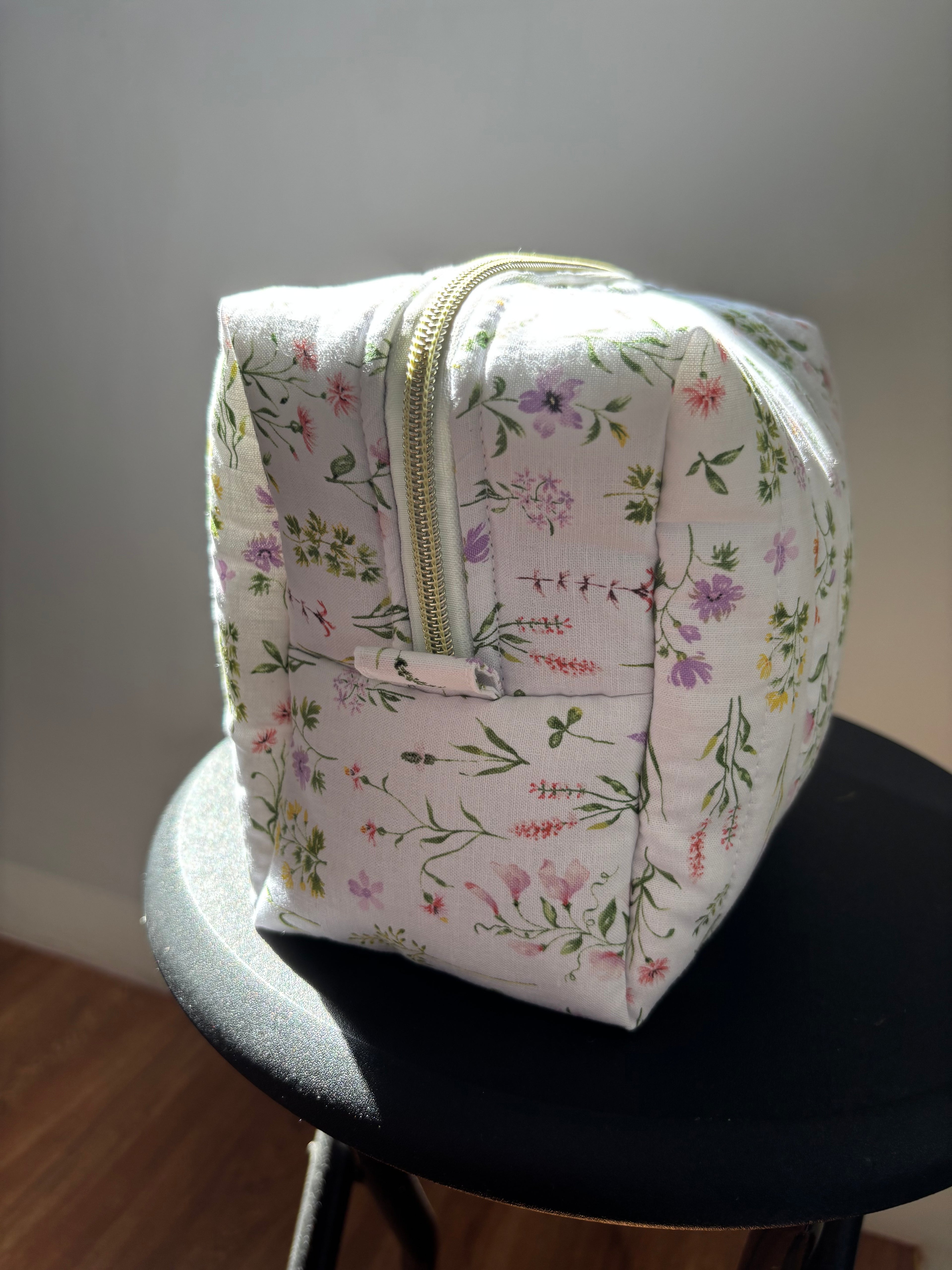 Wild Flower Toiletry/Makeup Bag