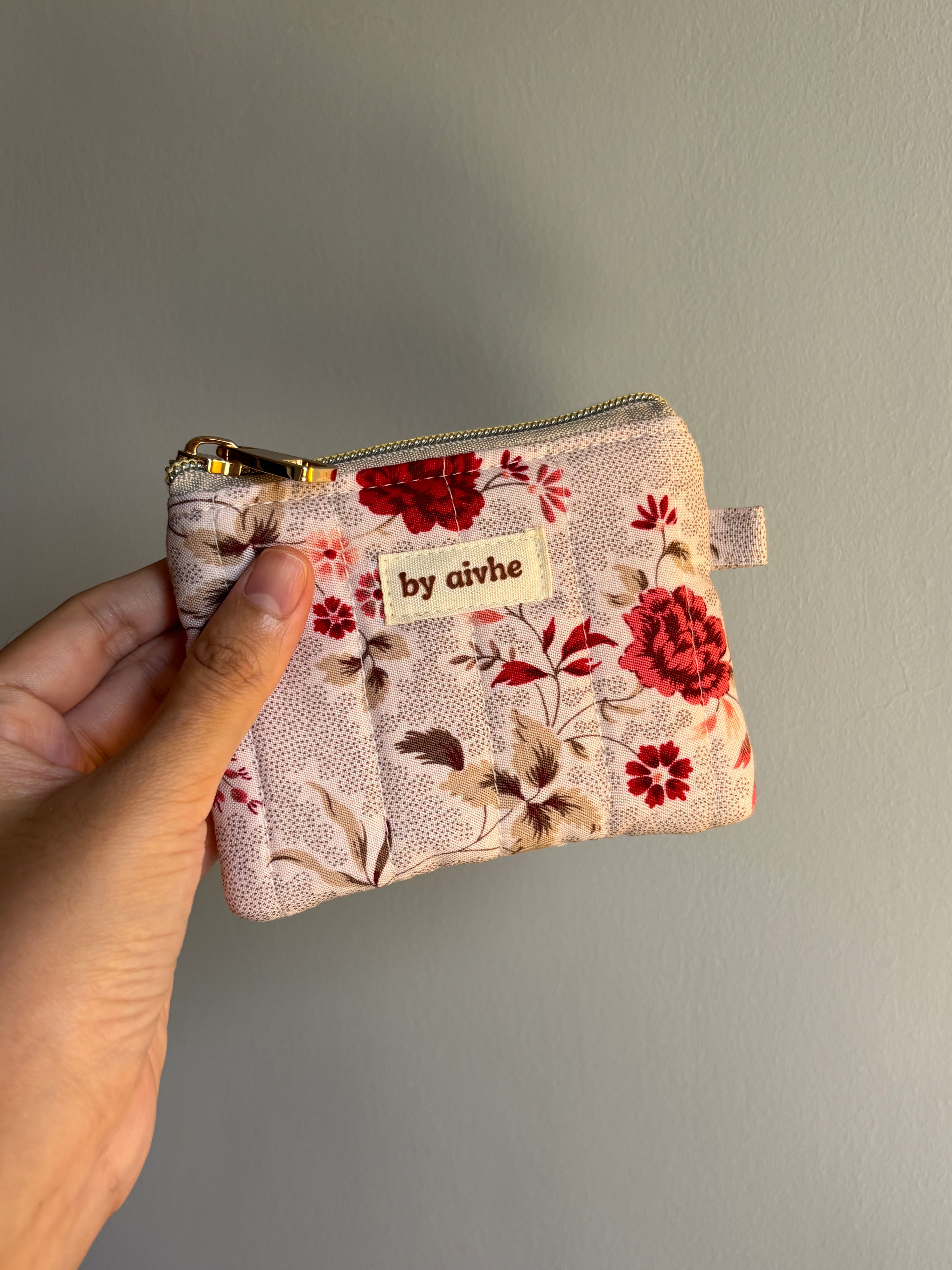 Floral Feb Keychain Wallet
