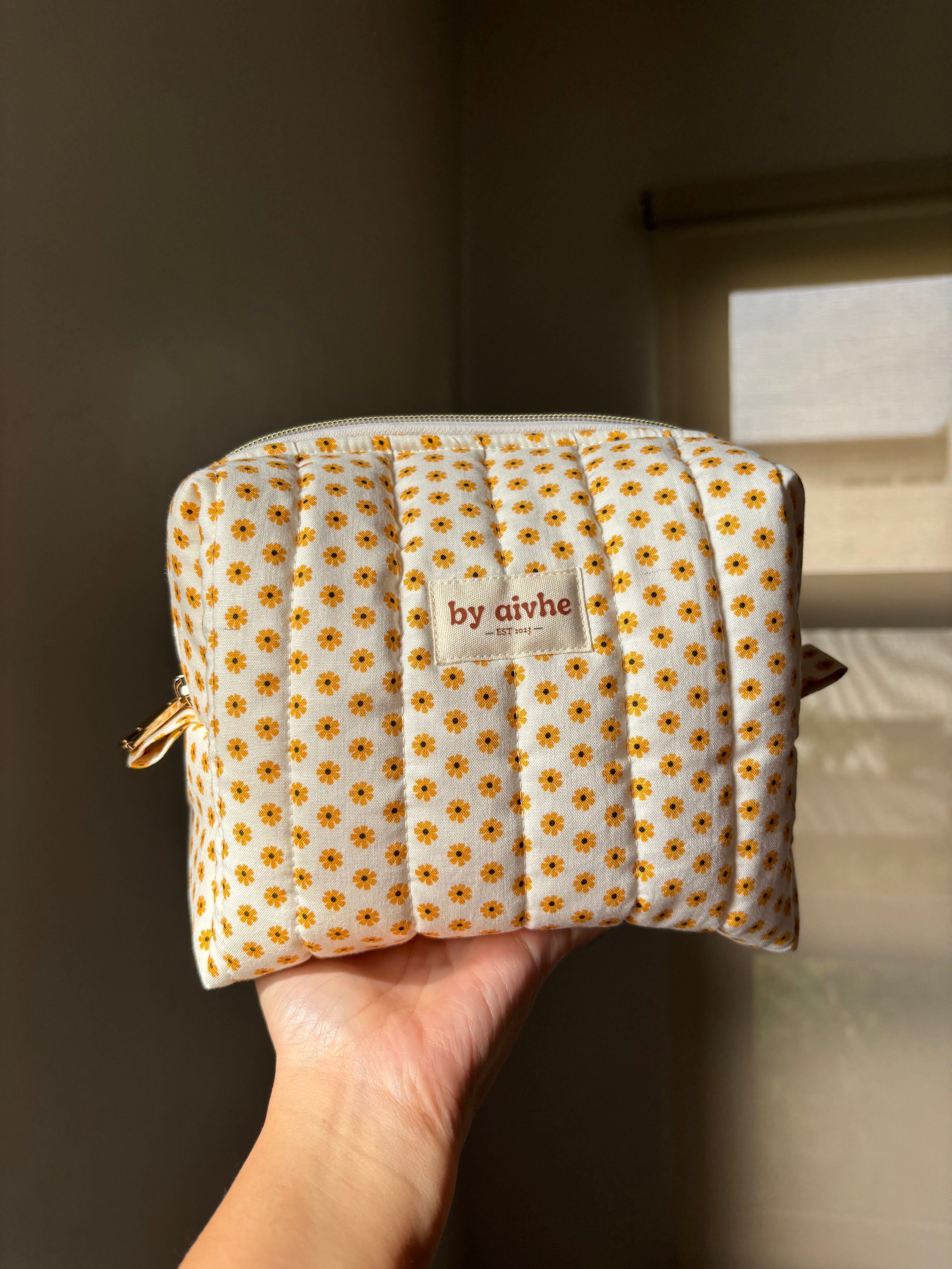 Daisy Day Toiletry/Makeup Bag