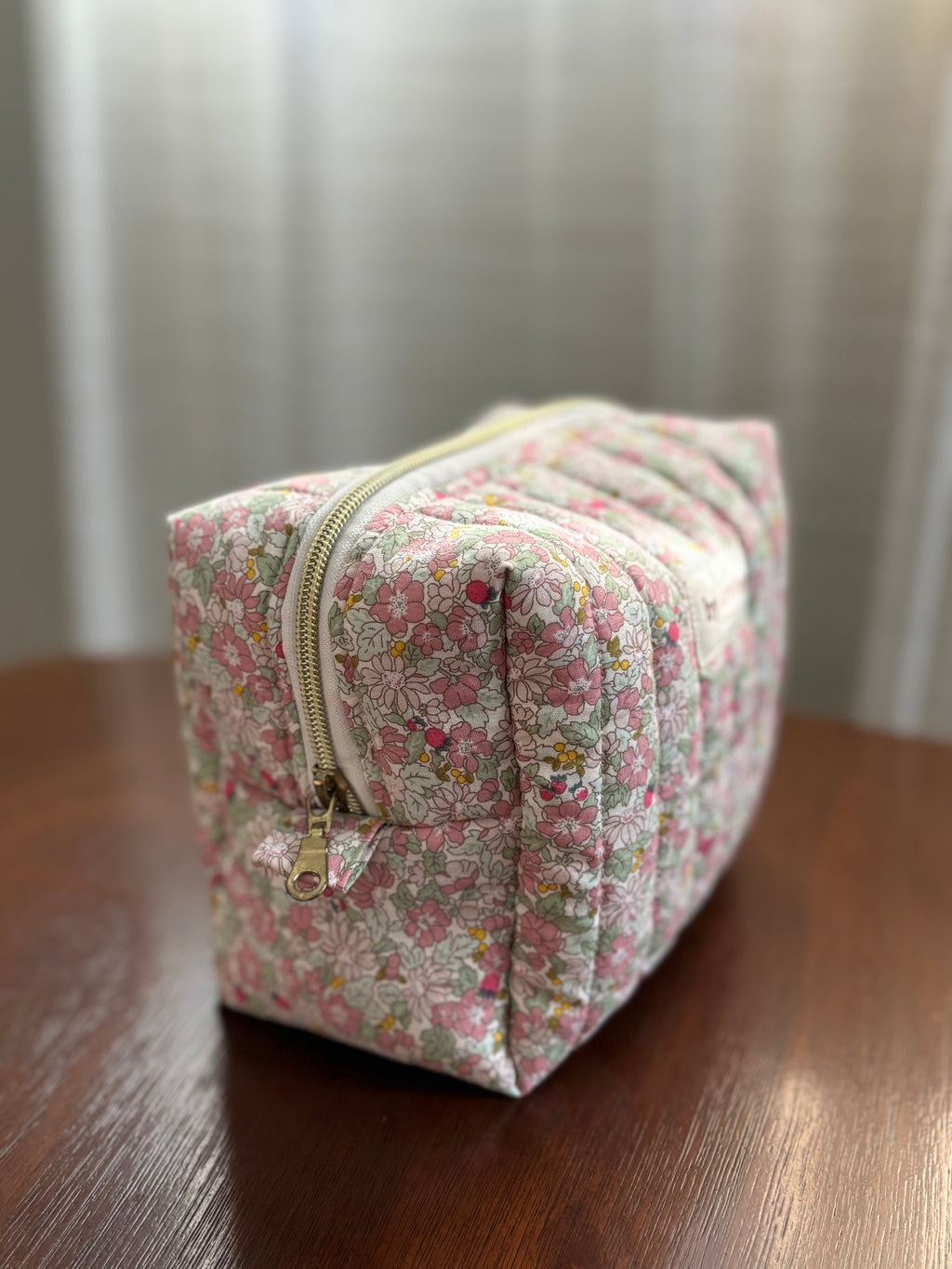 Muted Rose Toiletry/Makeup Bag