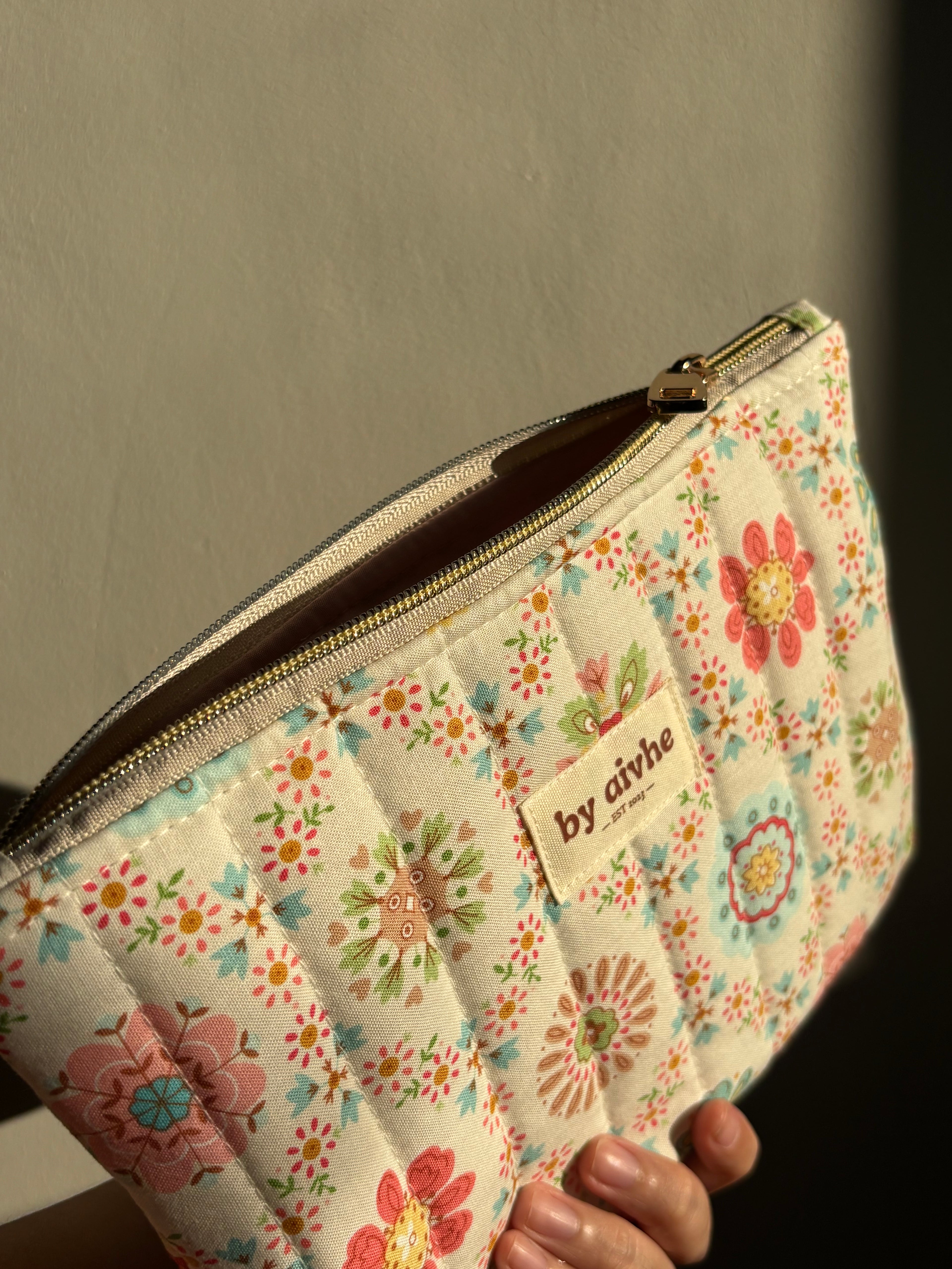 Luma Medium Quilted Pouch