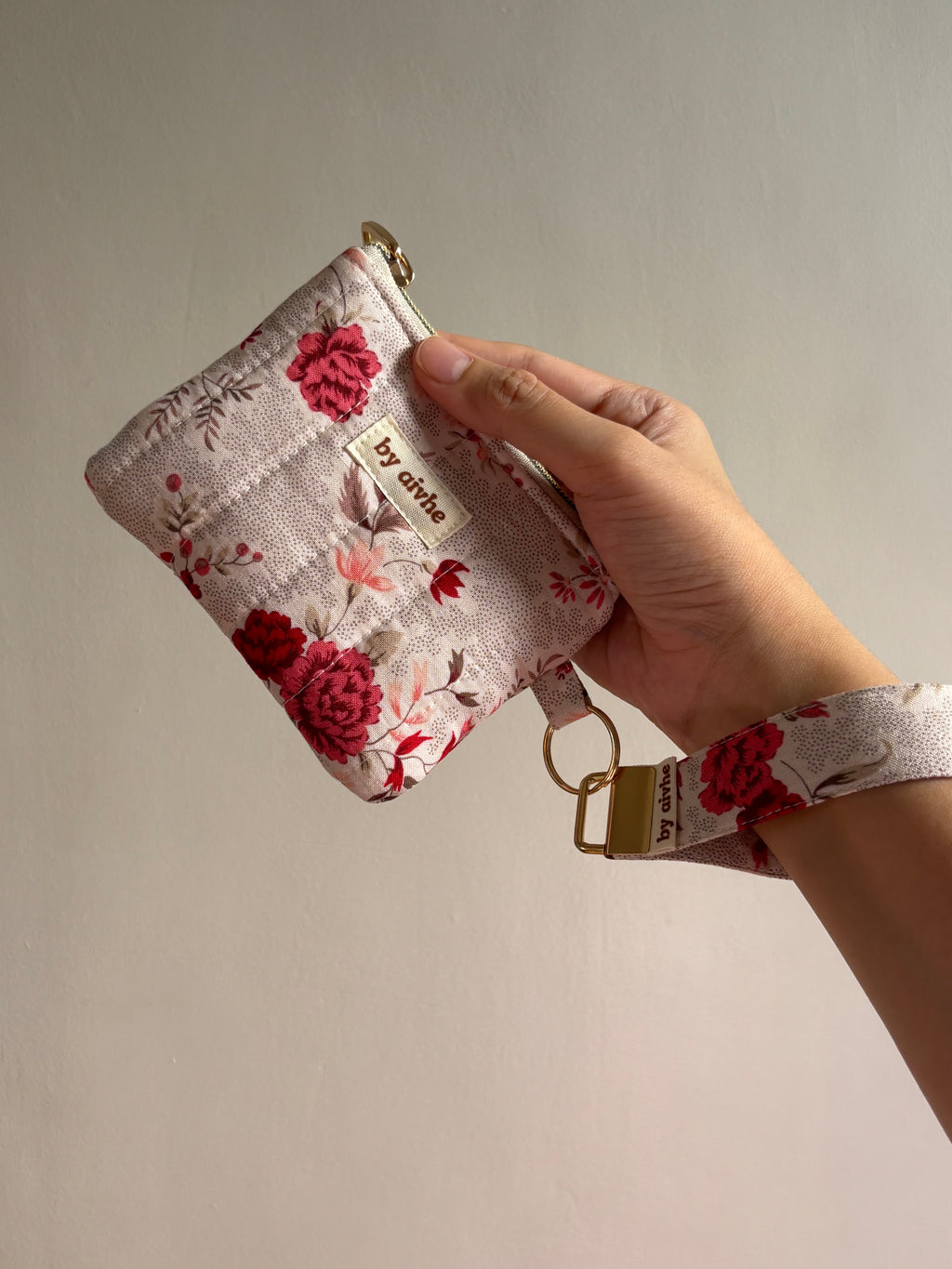Floral Feb Keychain Wallet