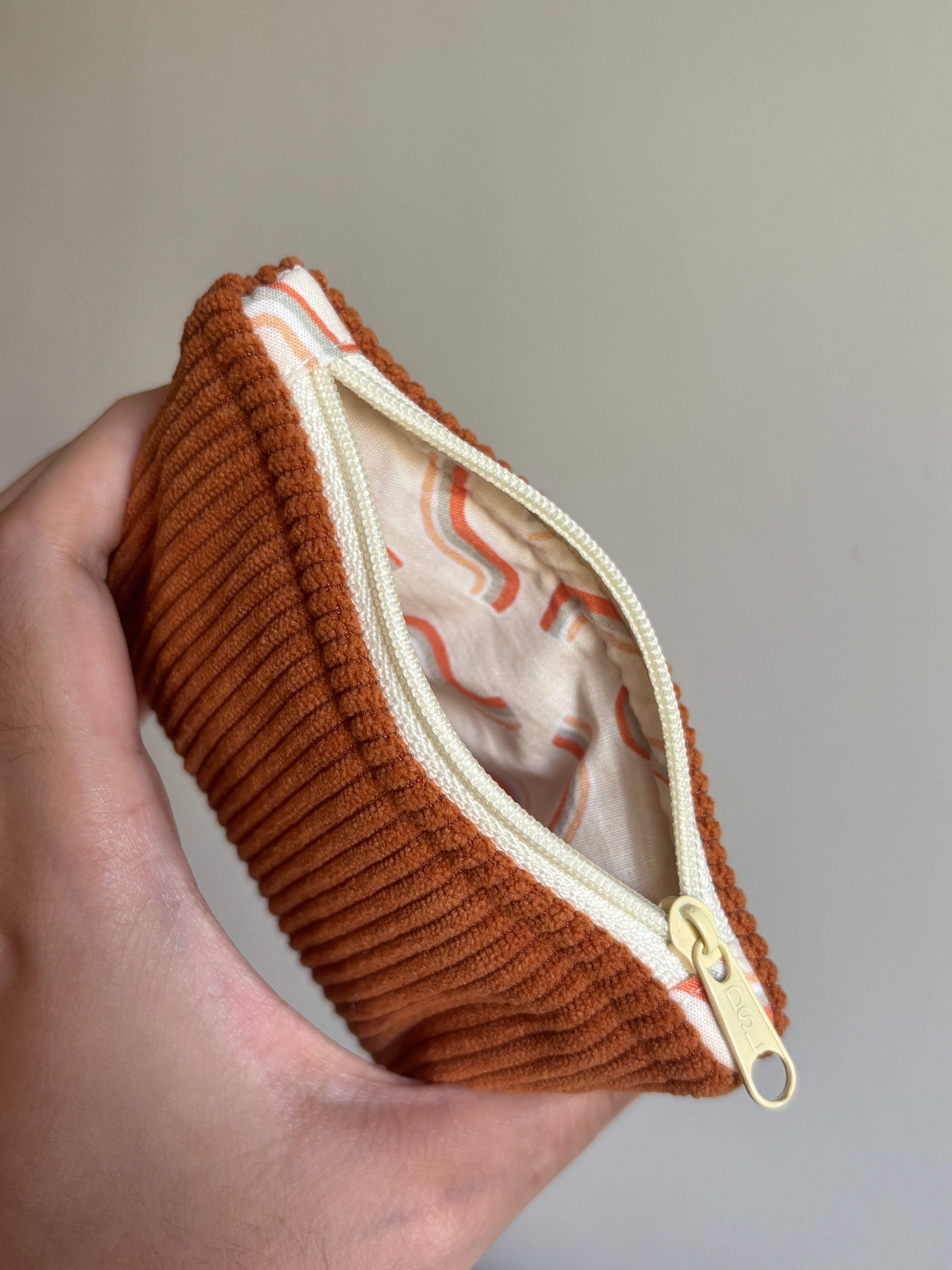 Jewelry / Coin Purse (Ginger Orange)
