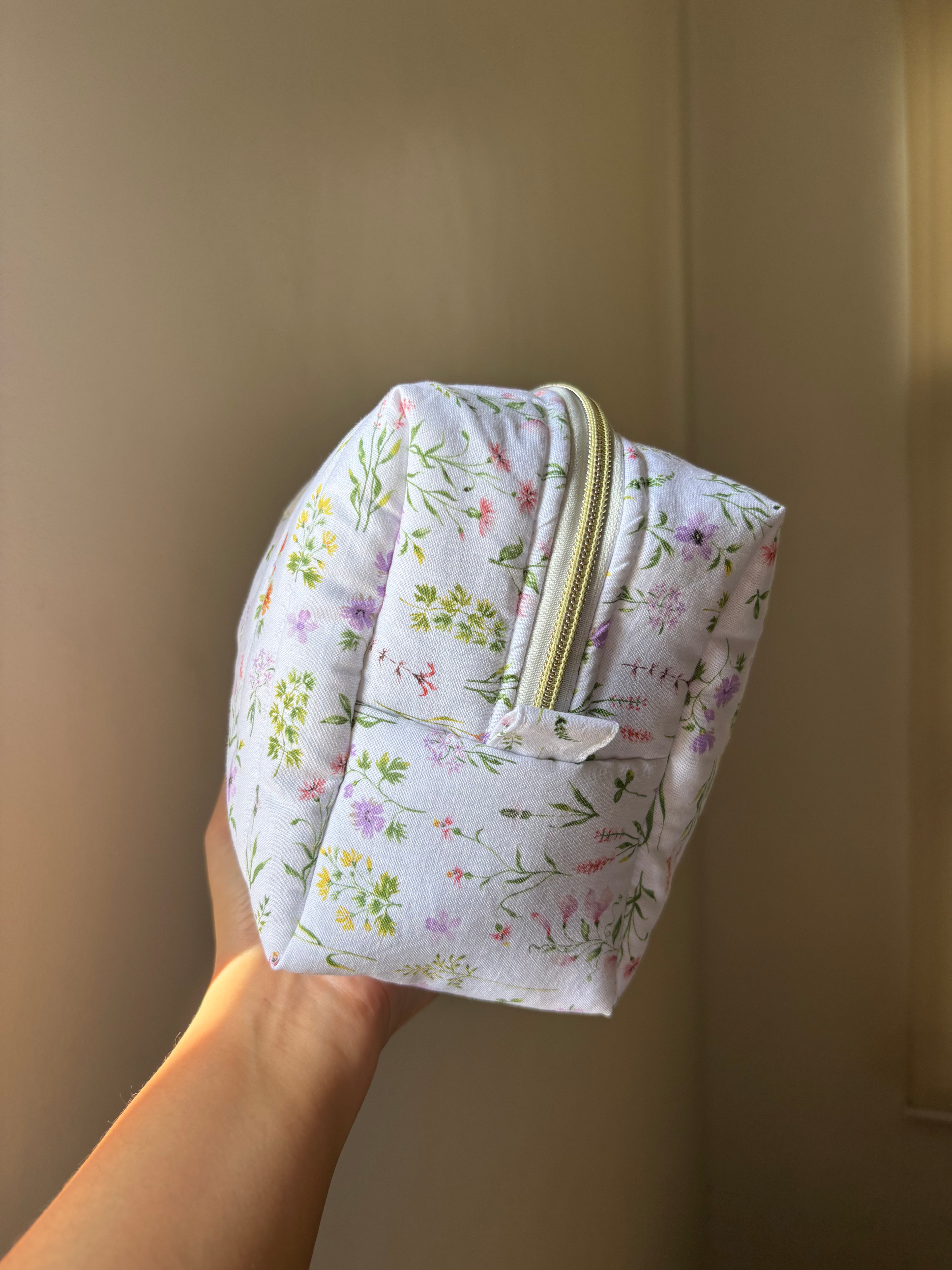 Wild Flower Toiletry/Makeup Bag