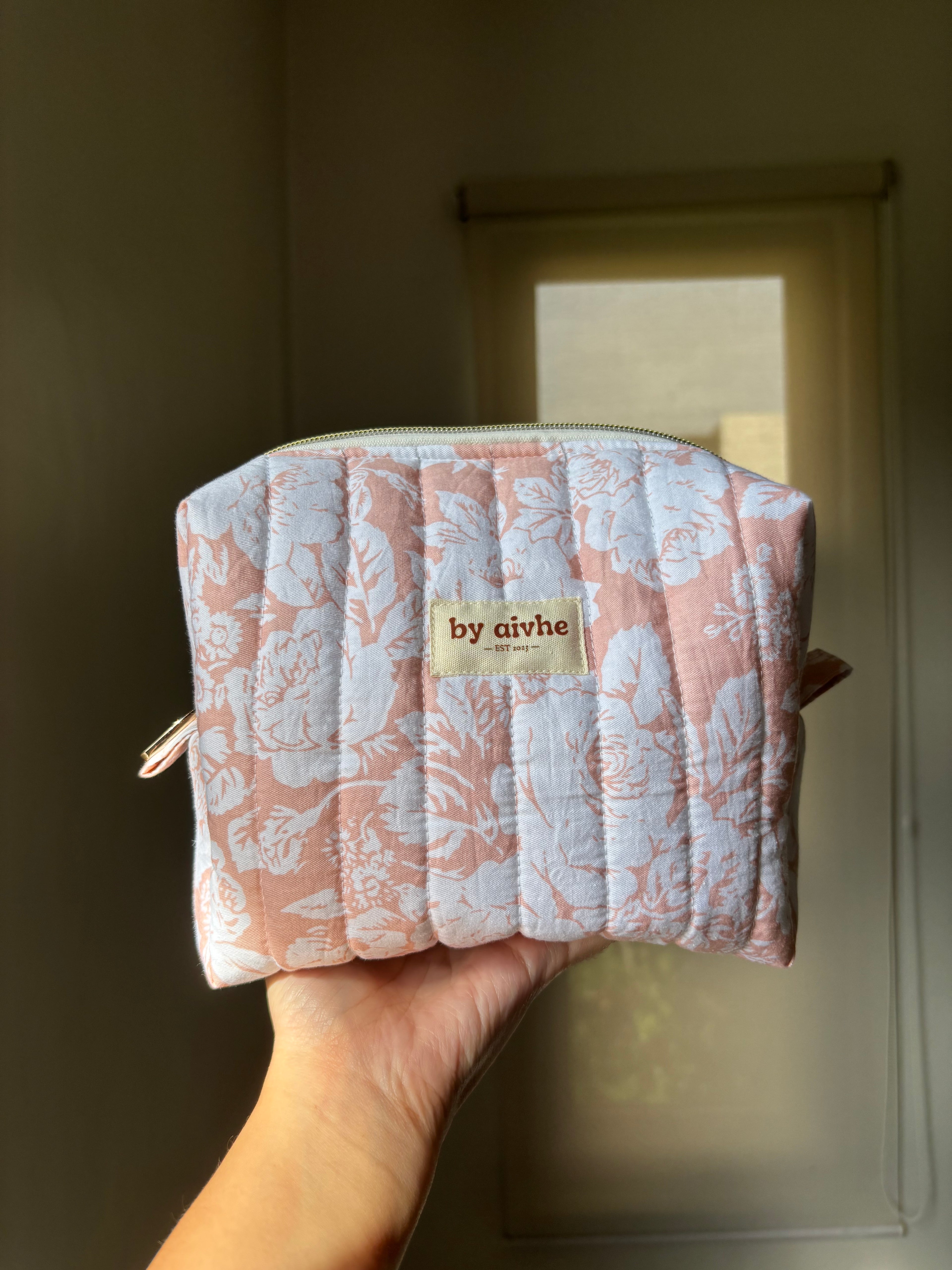 Bare Blush Toiletry/Makeup Bag