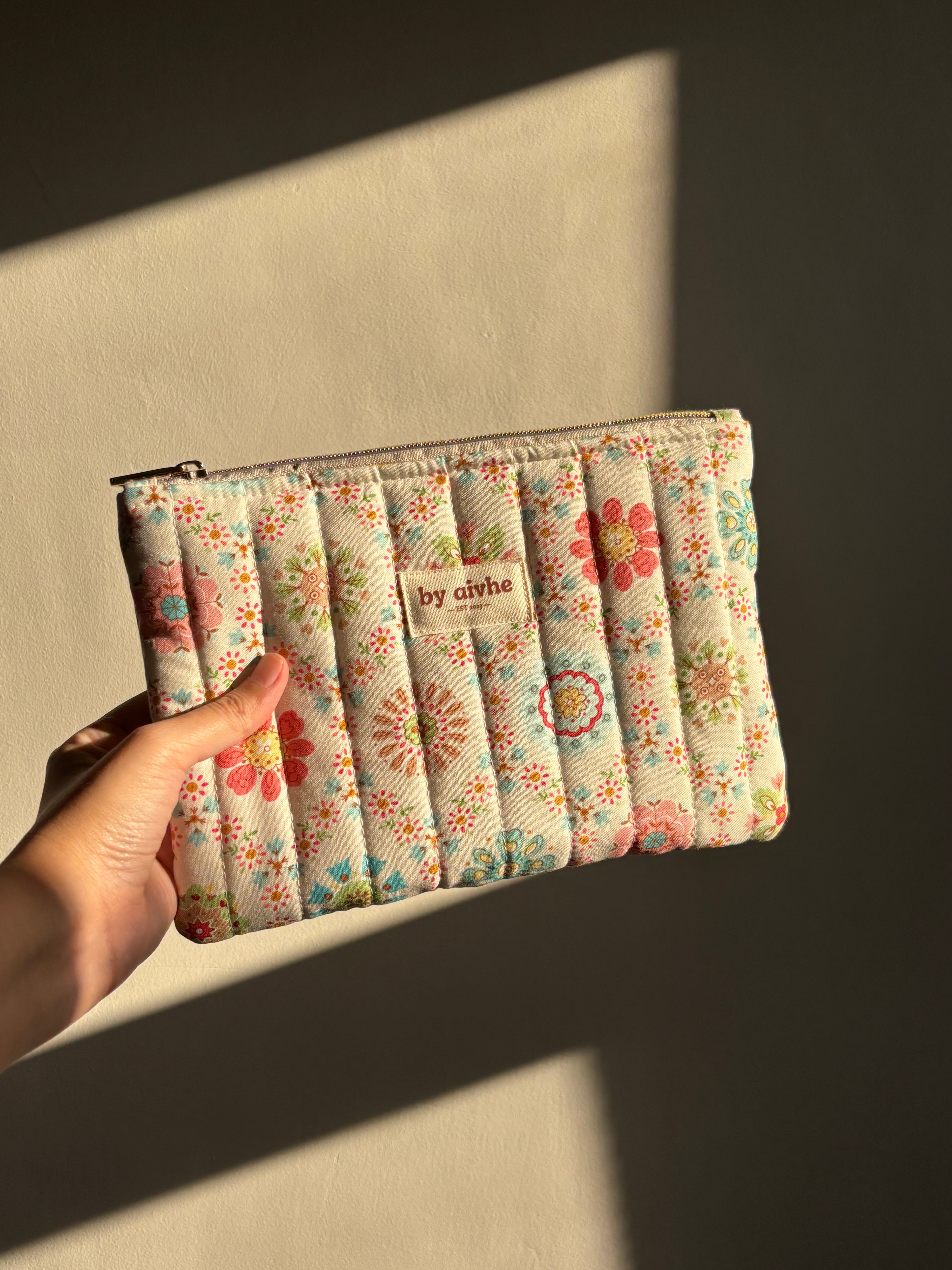 Luma Medium Quilted Pouch