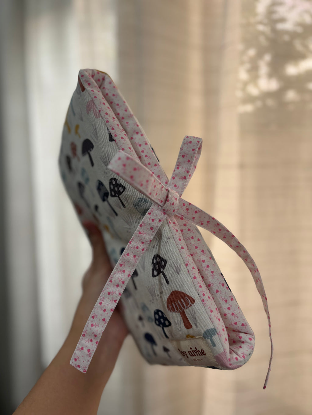 Mushroom Meadow Book Sleeve (Extra Large)