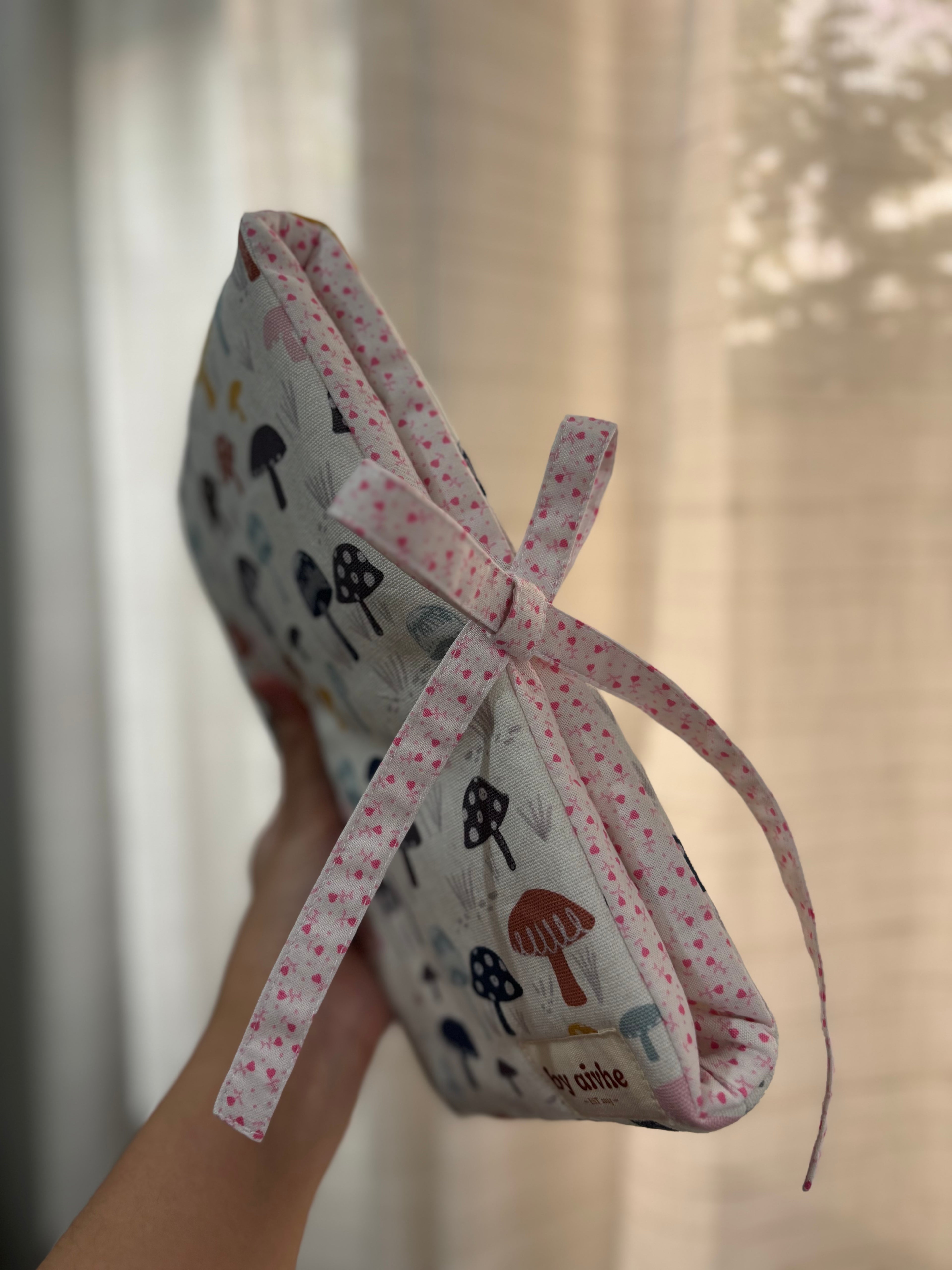 Mushroom Meadow Book Sleeve (Extra Large)