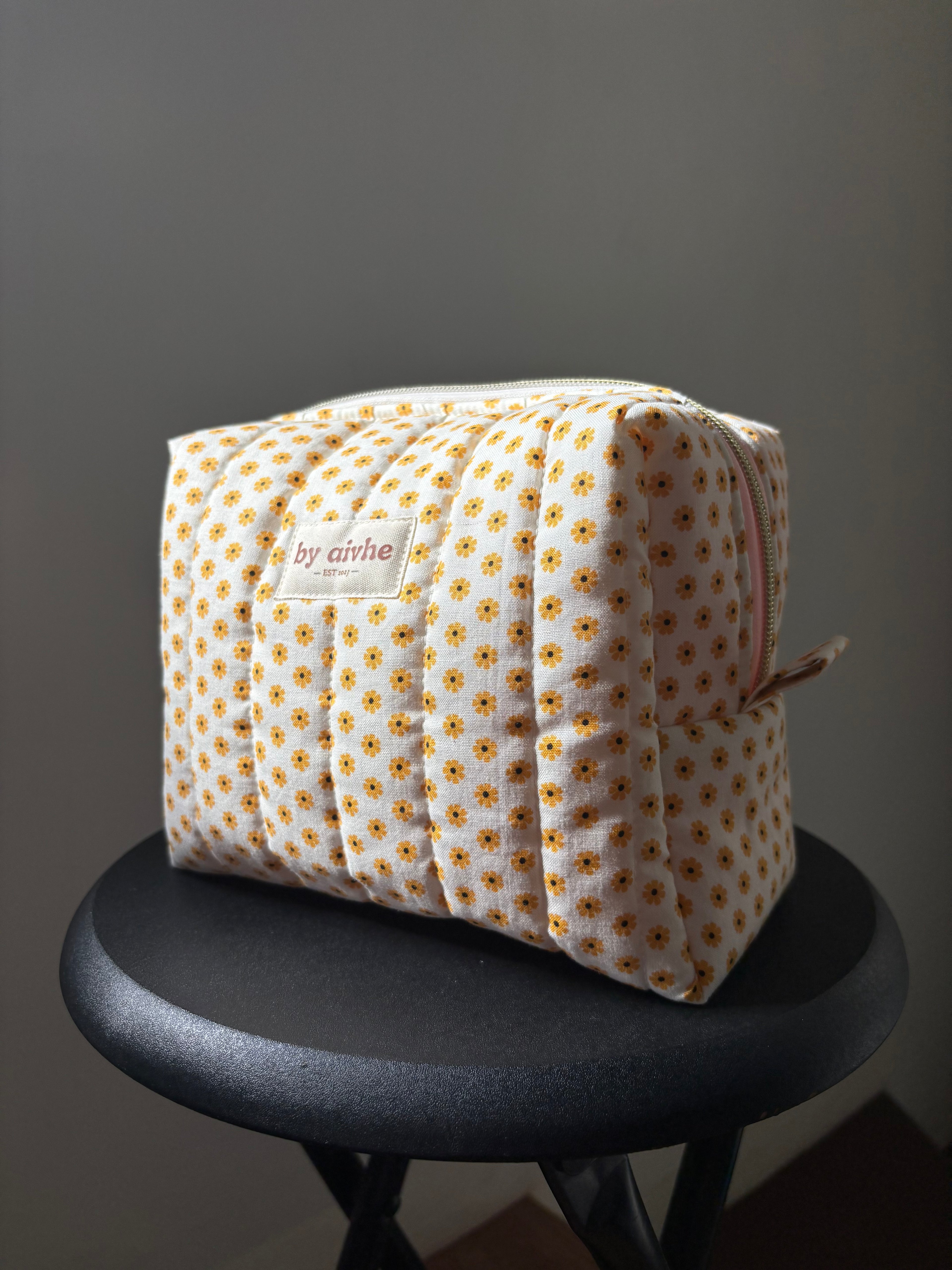 Daisy Day Toiletry/Makeup Bag