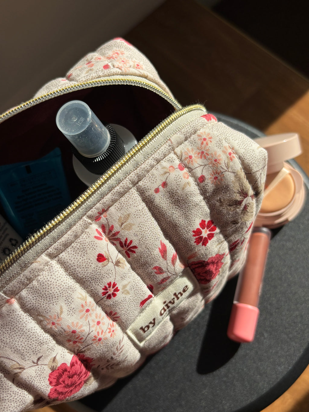 Floral Feb Toiletry Bag