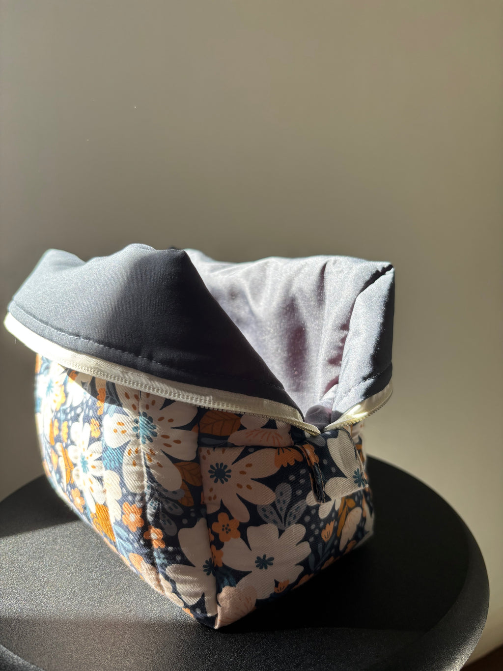 Midnight Bloom Toiletry/Makeup Bag