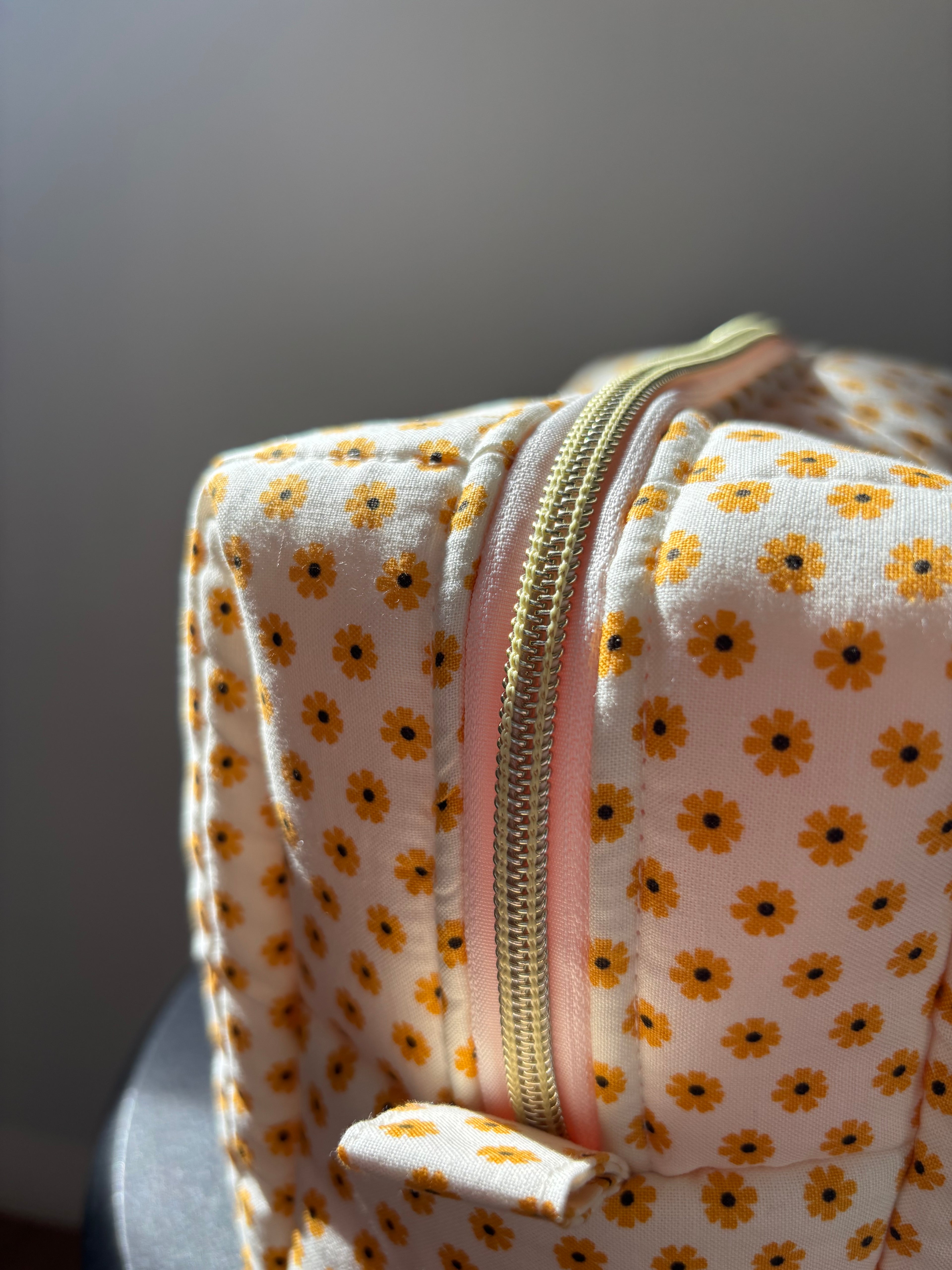Daisy Day Toiletry/Makeup Bag
