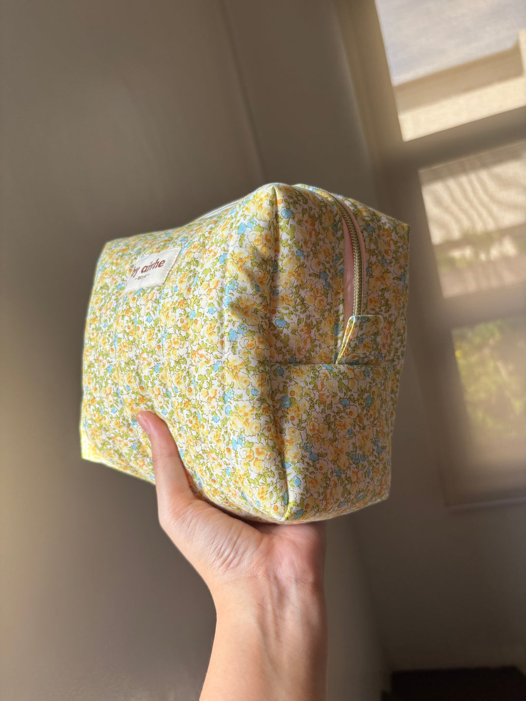 Buttercup Dreams Toiletry/Makeup Bag