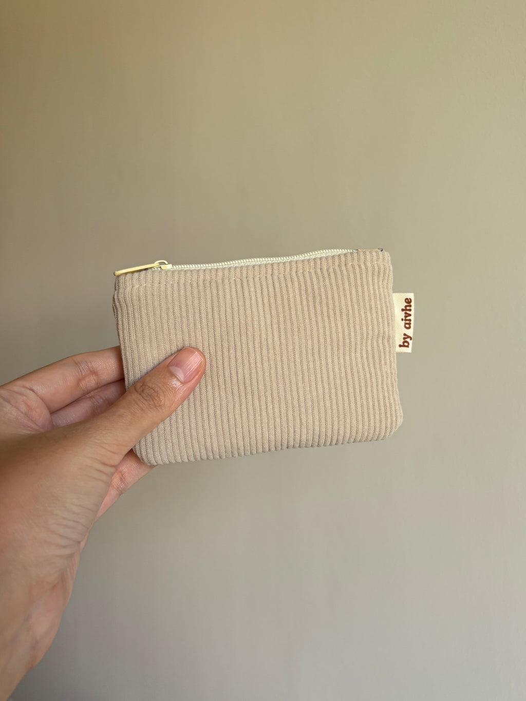 Jewelry / Coin Purse (Beige)