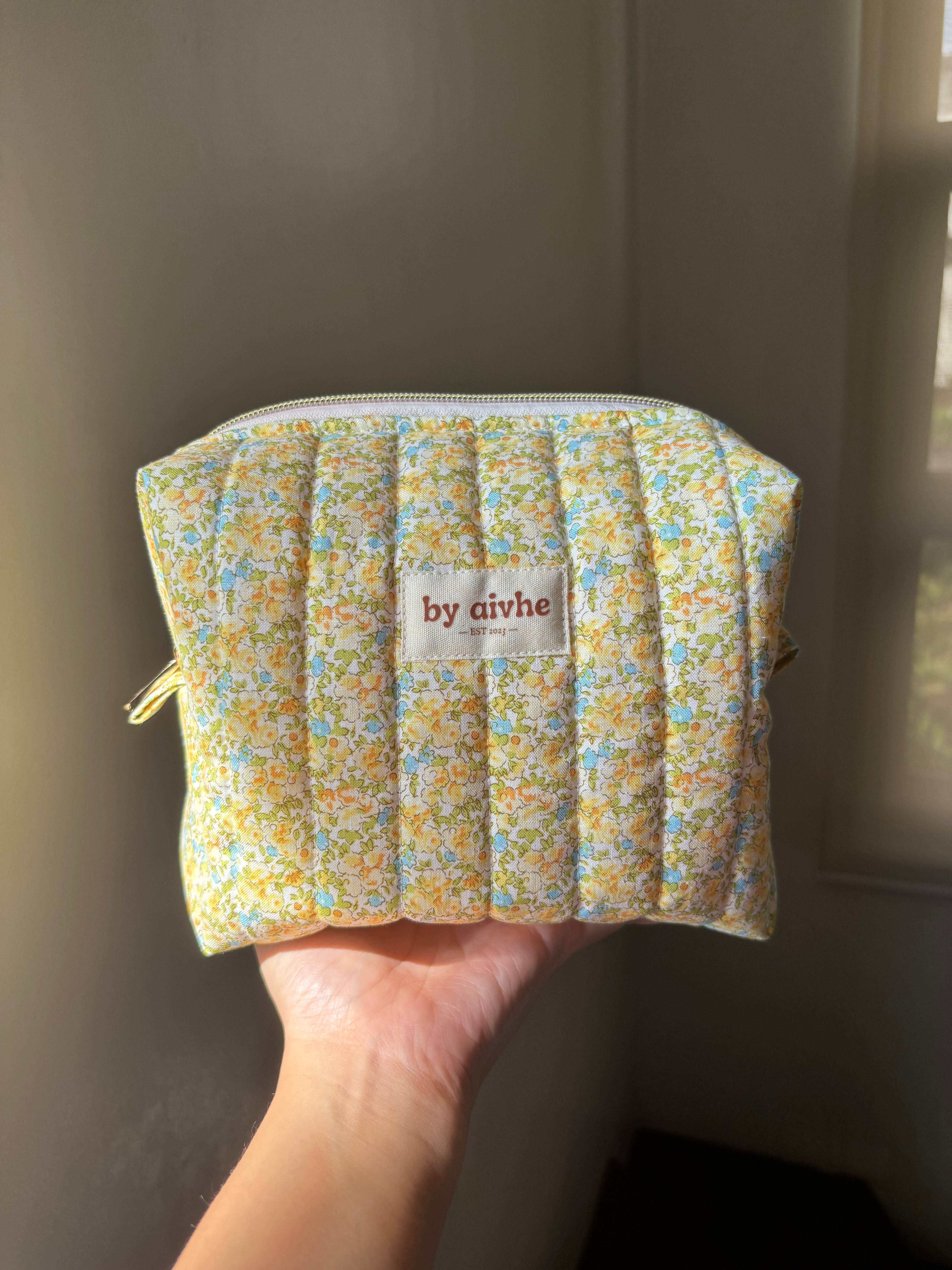 Buttercup Dreams Toiletry/Makeup Bag