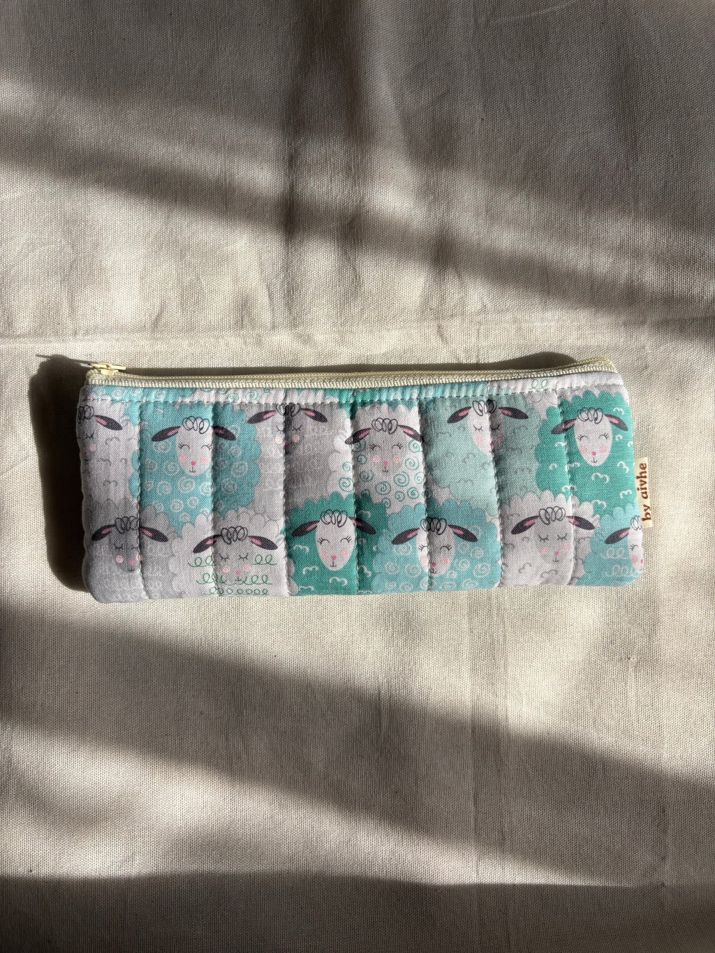Sheeps Pencil & Glasses Case