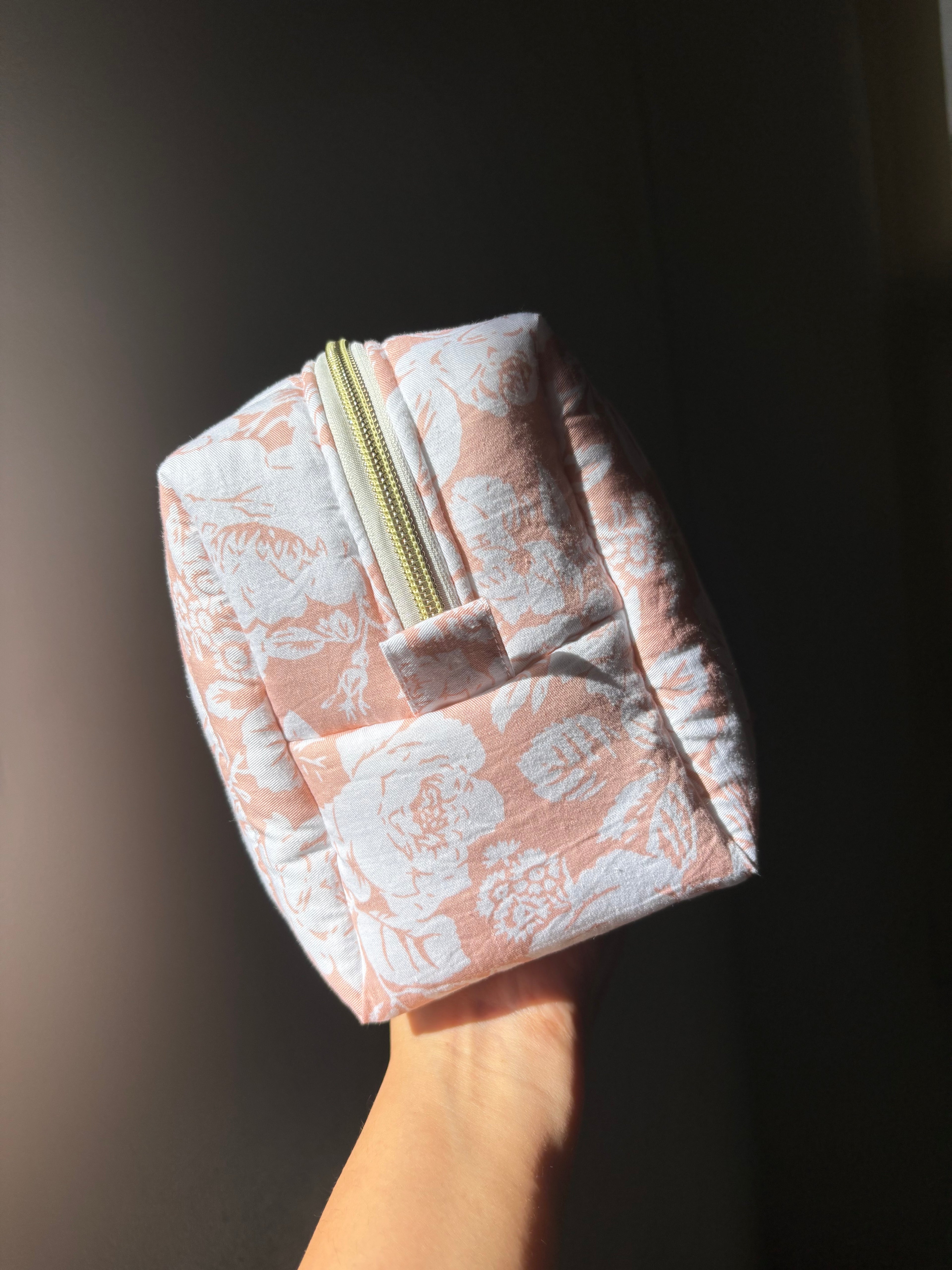 Bare Blush Toiletry/Makeup Bag