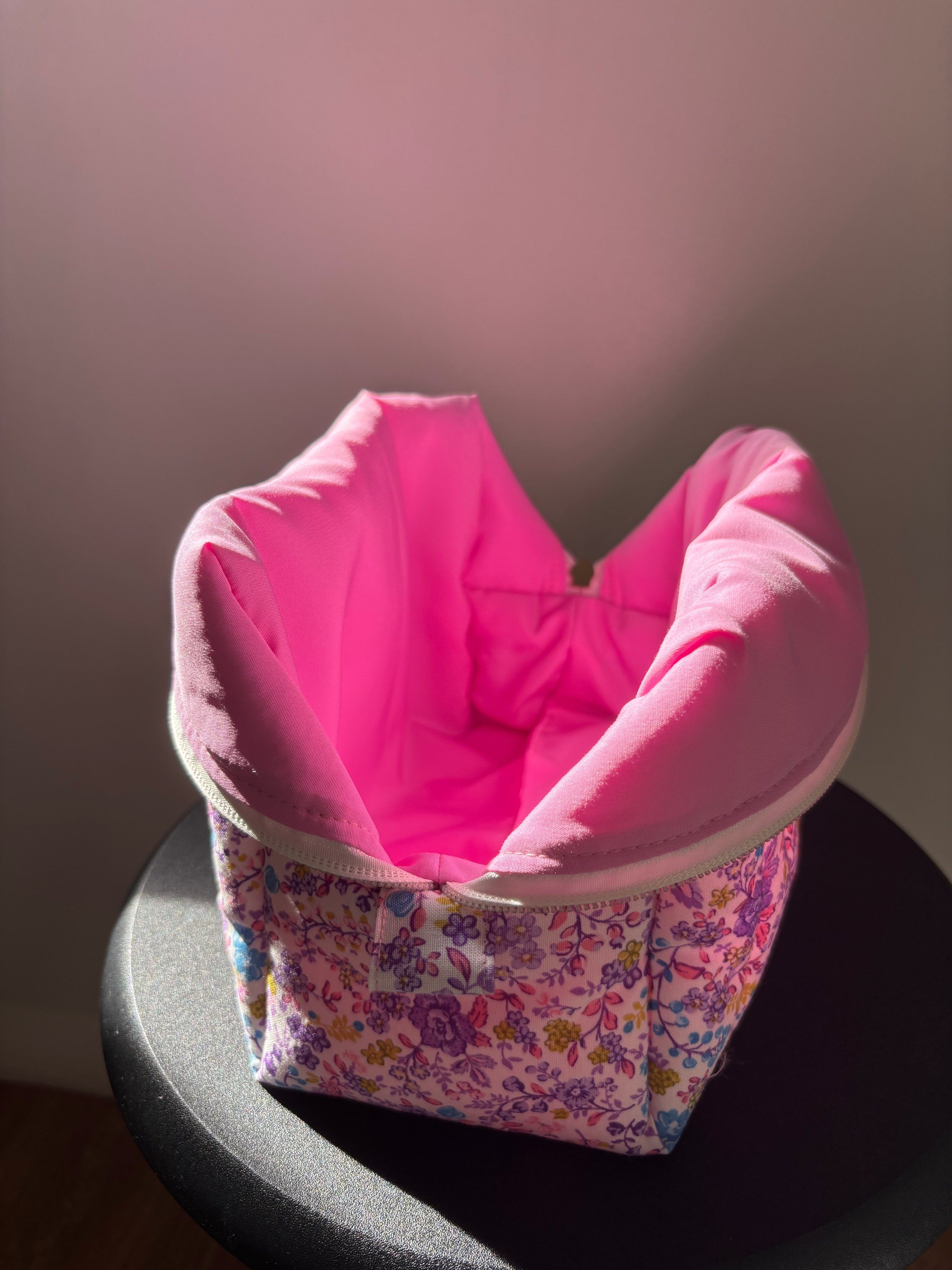 Purple Peony Toiletry/Makeup Bag