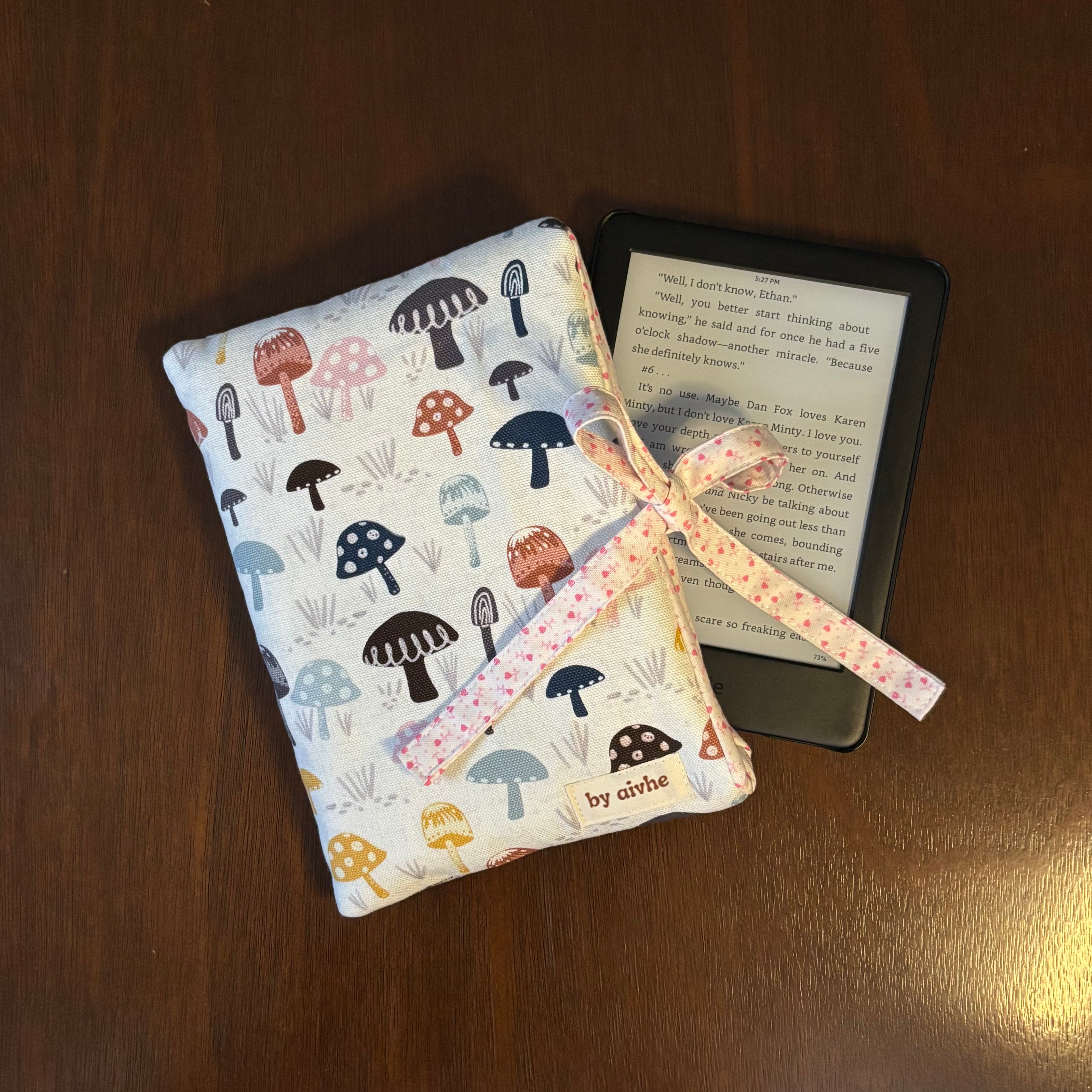 Mushroom Meadow E-Reader Sleeve (Small)