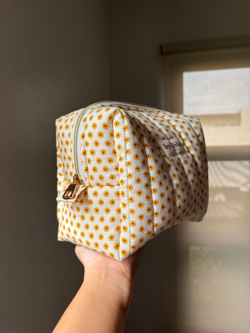 Daisy Day Toiletry/Makeup Bag