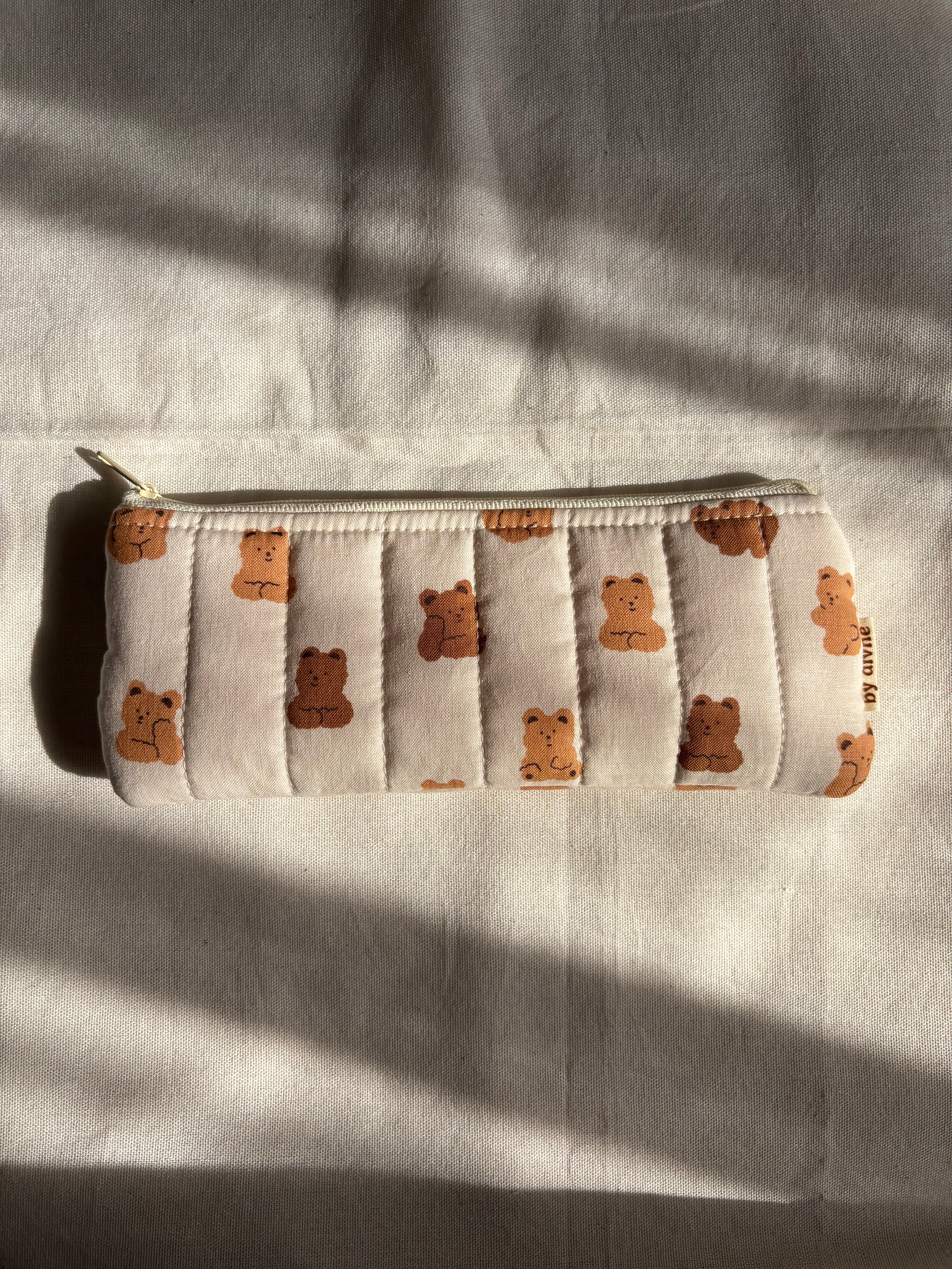 Bears Pencil & Glasses Case