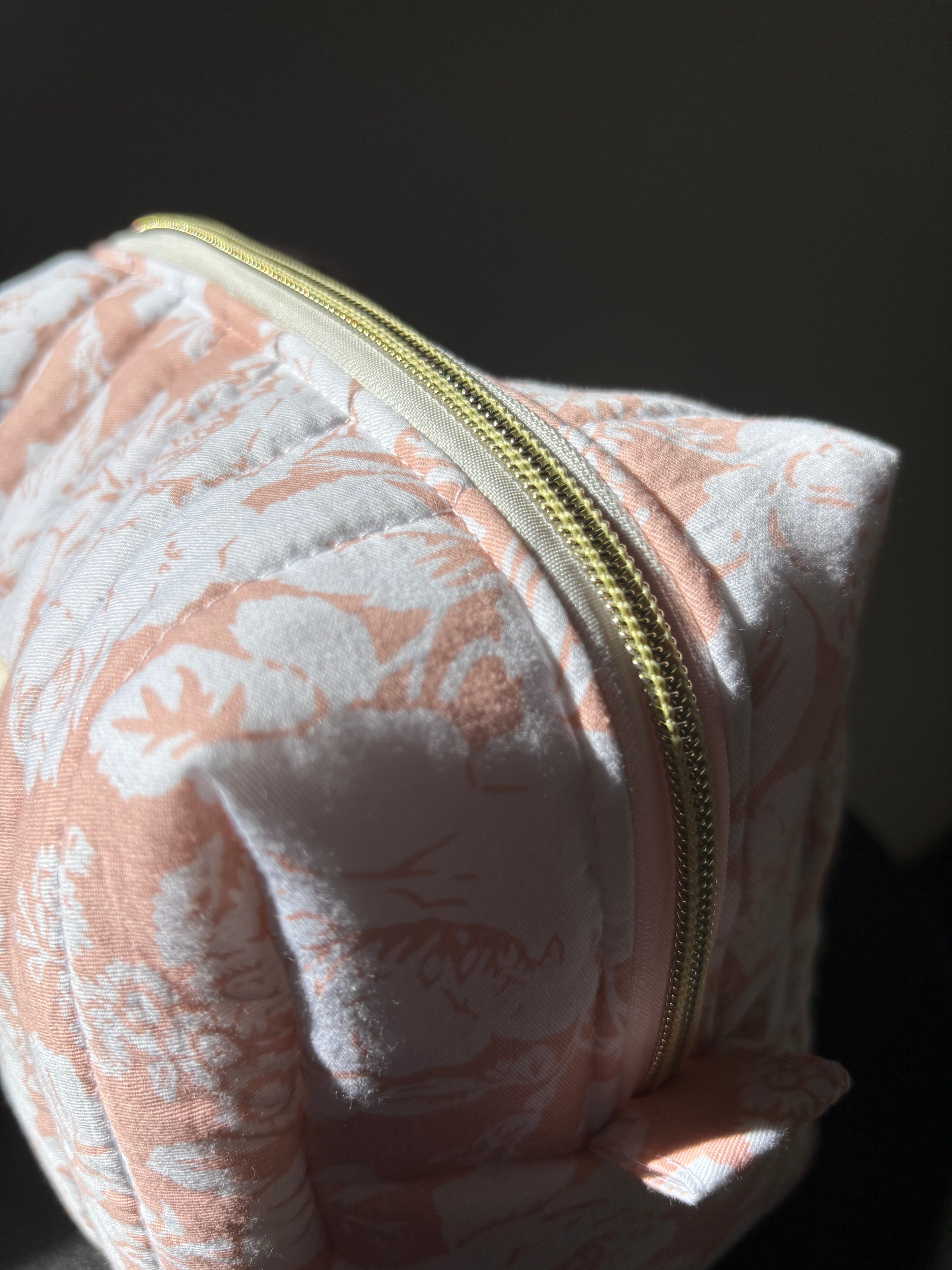 Bare Blush Toiletry/Makeup Bag