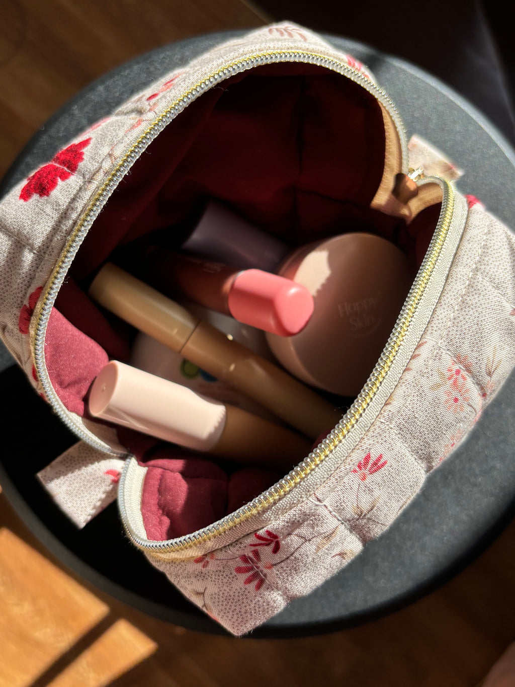 Floral Feb Toiletry Bag