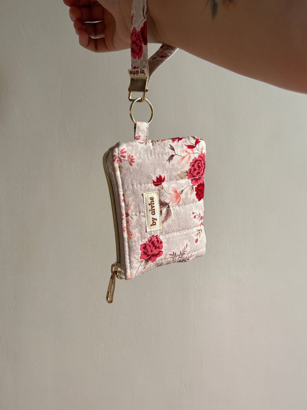 Floral Feb Keychain Wallet