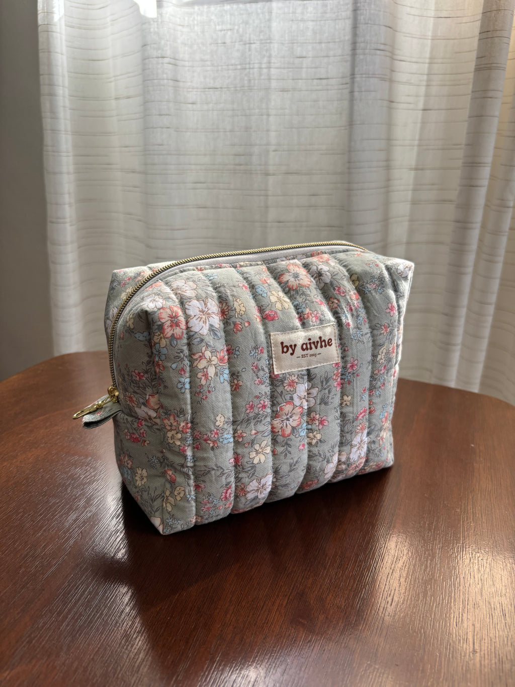 Sage Toiletry/Makeup Bag