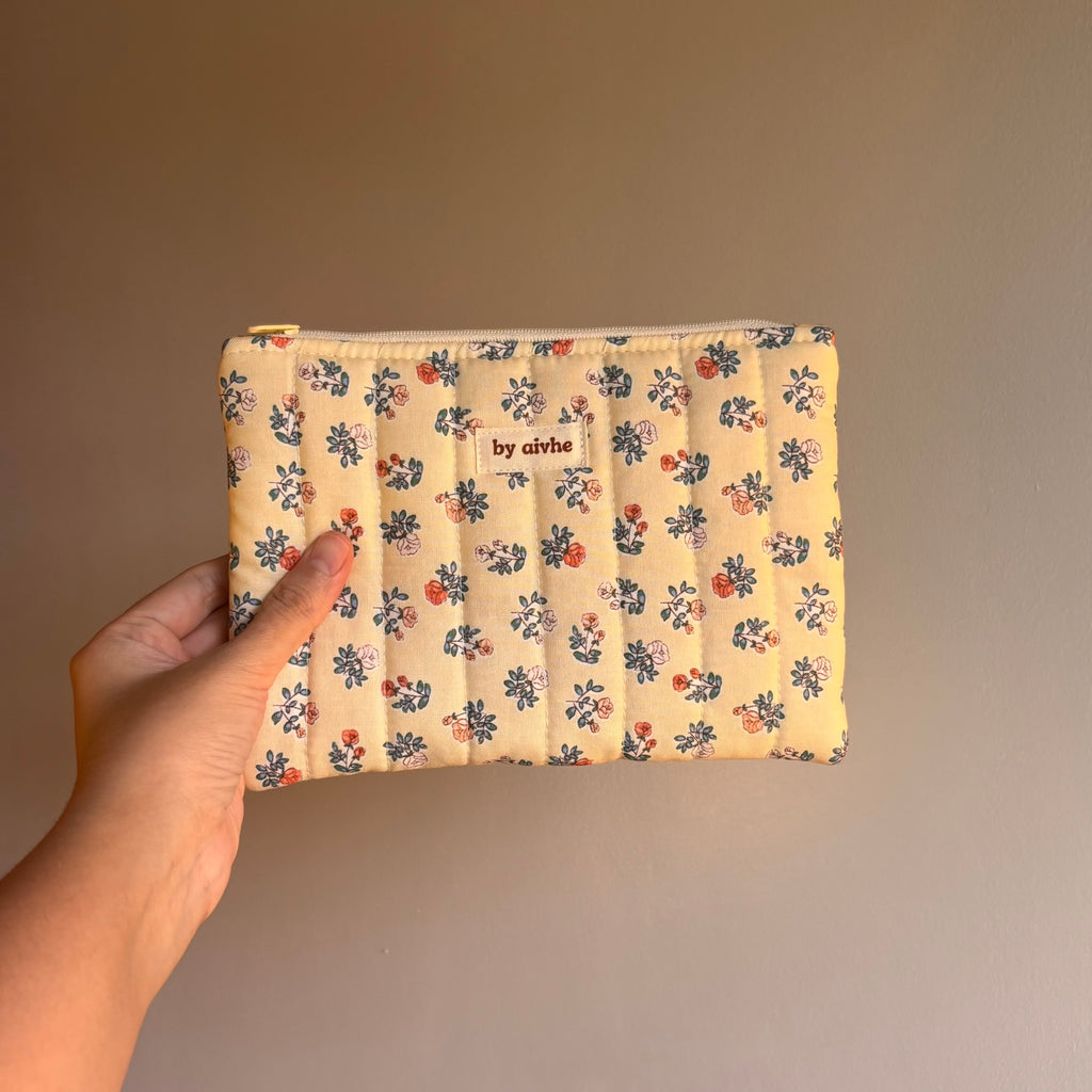 Solara Small Quilted Pouch