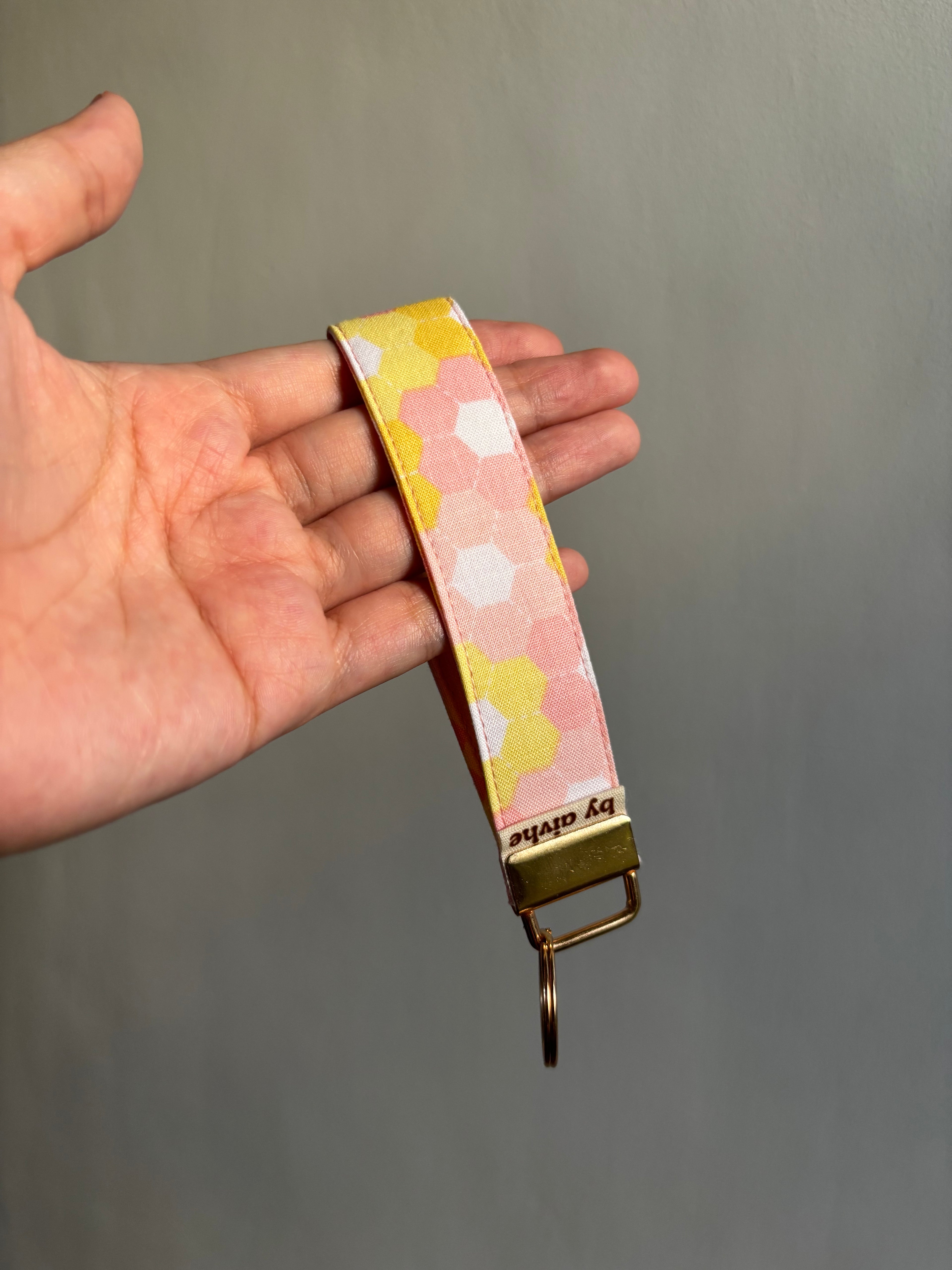 Butter Ball Key Fob Wristlet