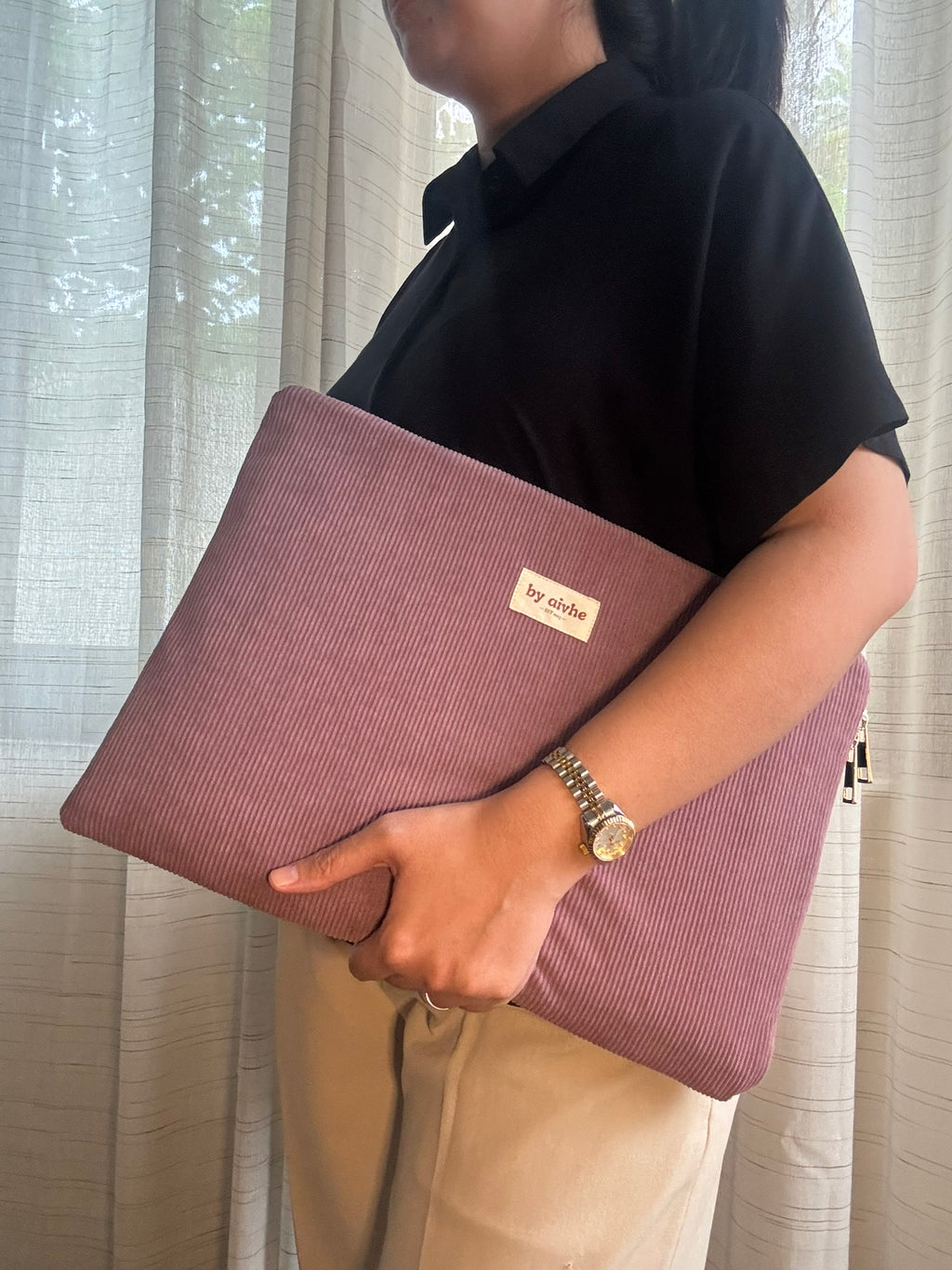 Mauve Laptop Sleeve