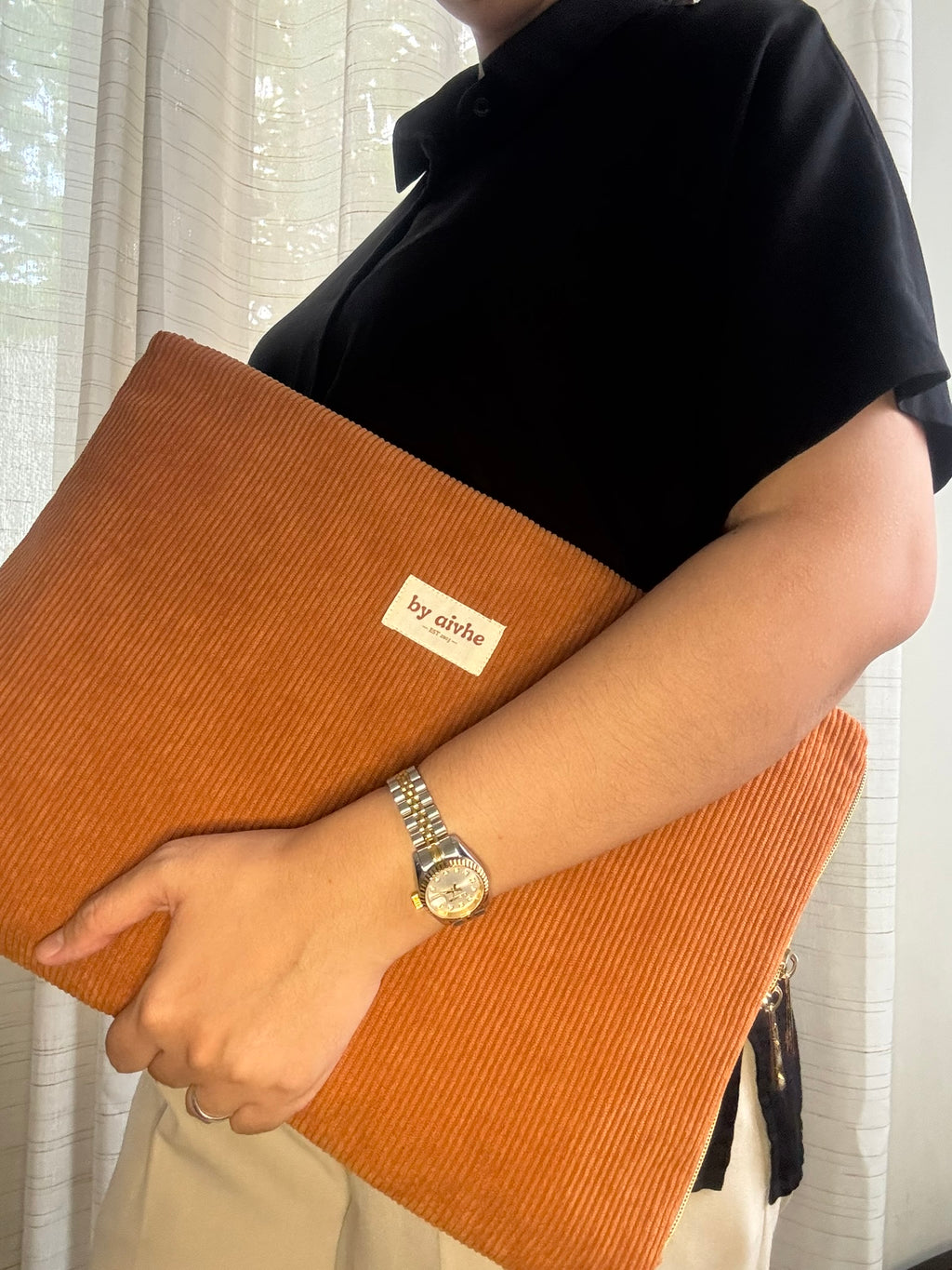 Ginger Orange Laptop Sleeve