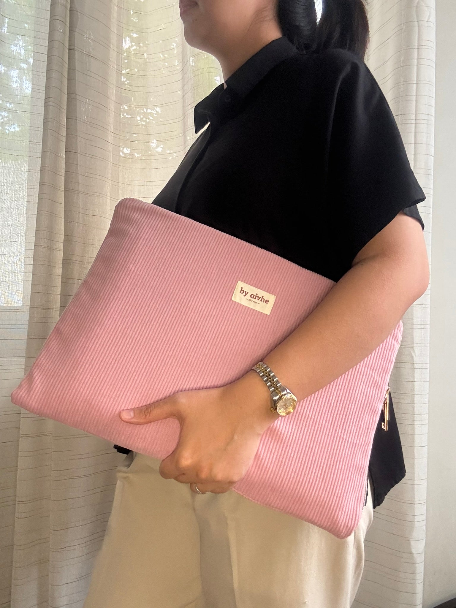 Blush Pink Laptop Sleeve