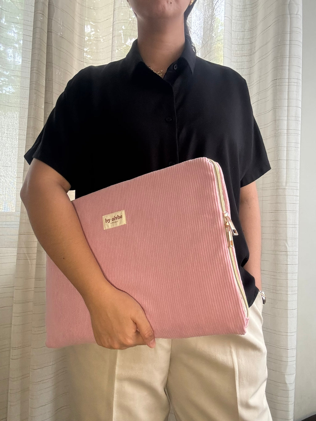 Blush Pink Laptop Sleeve