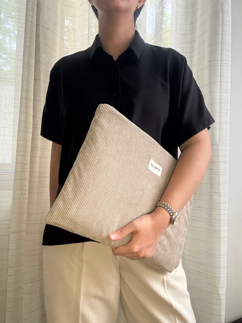 Taupe Laptop Sleeve